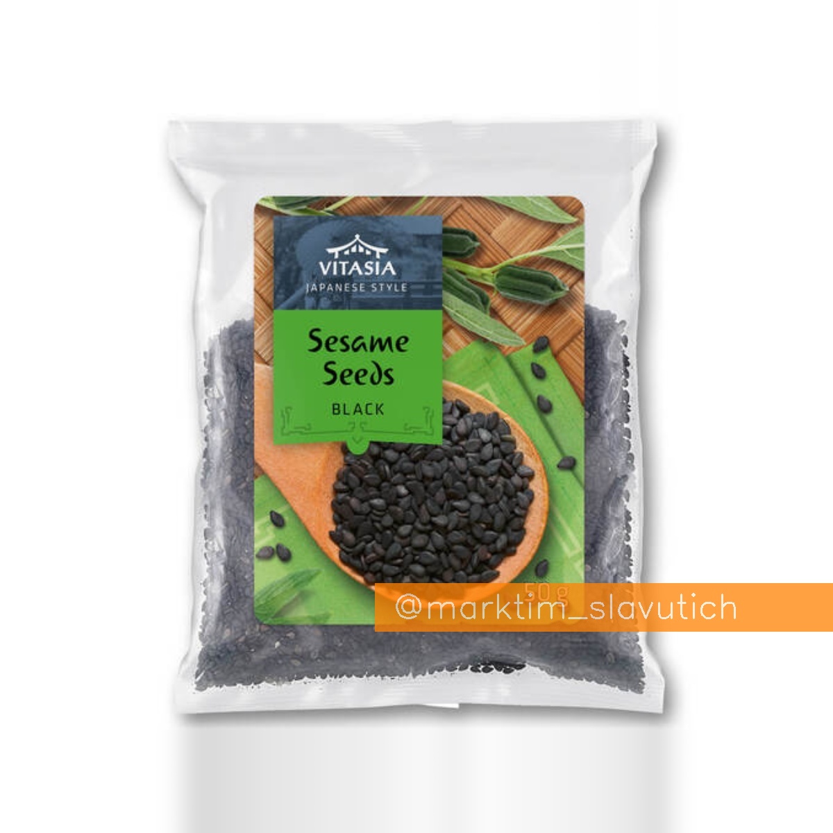 Черный кунжут VITASIA (50 г)