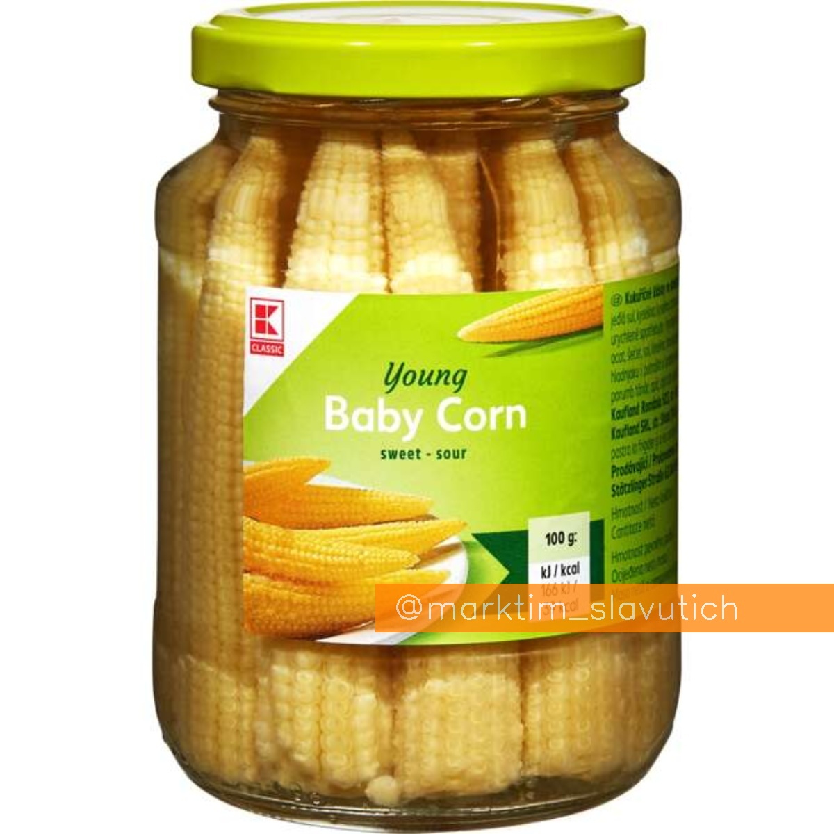 Мини-початки кукурузы K-Classic (340 г)