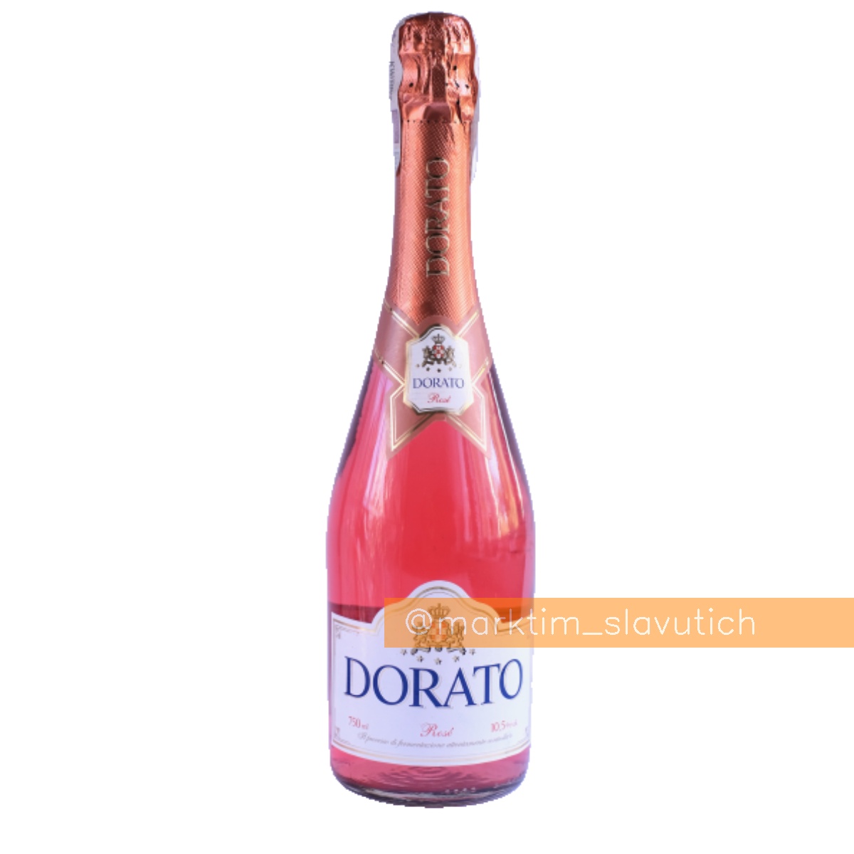 Игристое розовое вино Rose Dorato (750 мл)