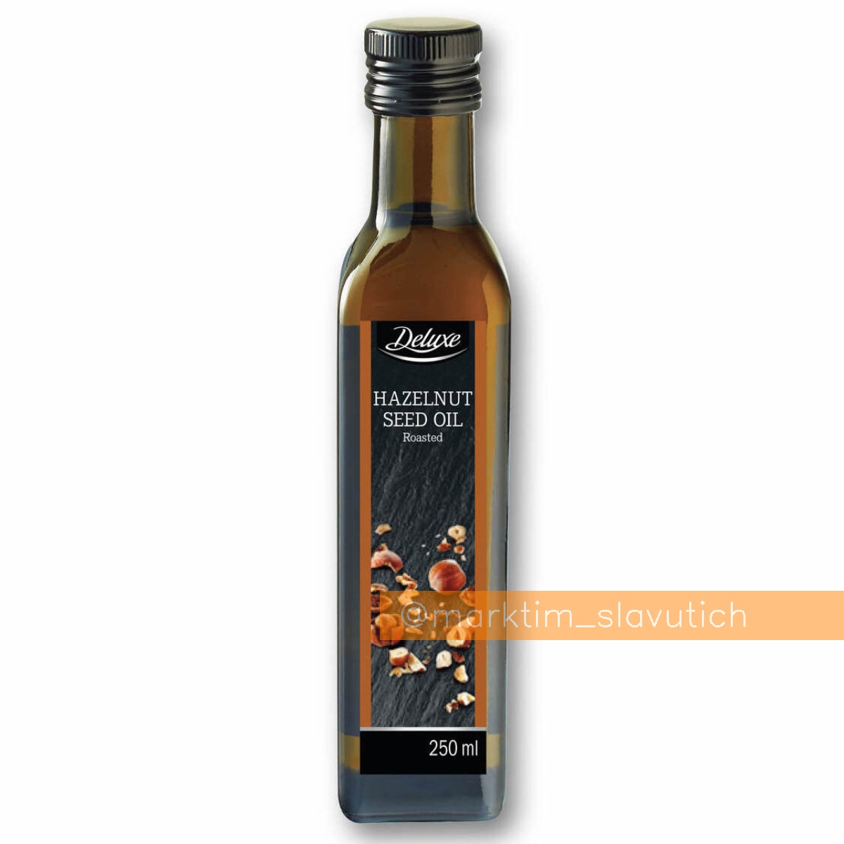 Олія зі смаженого лісового горіха DELUXE (250 мл)