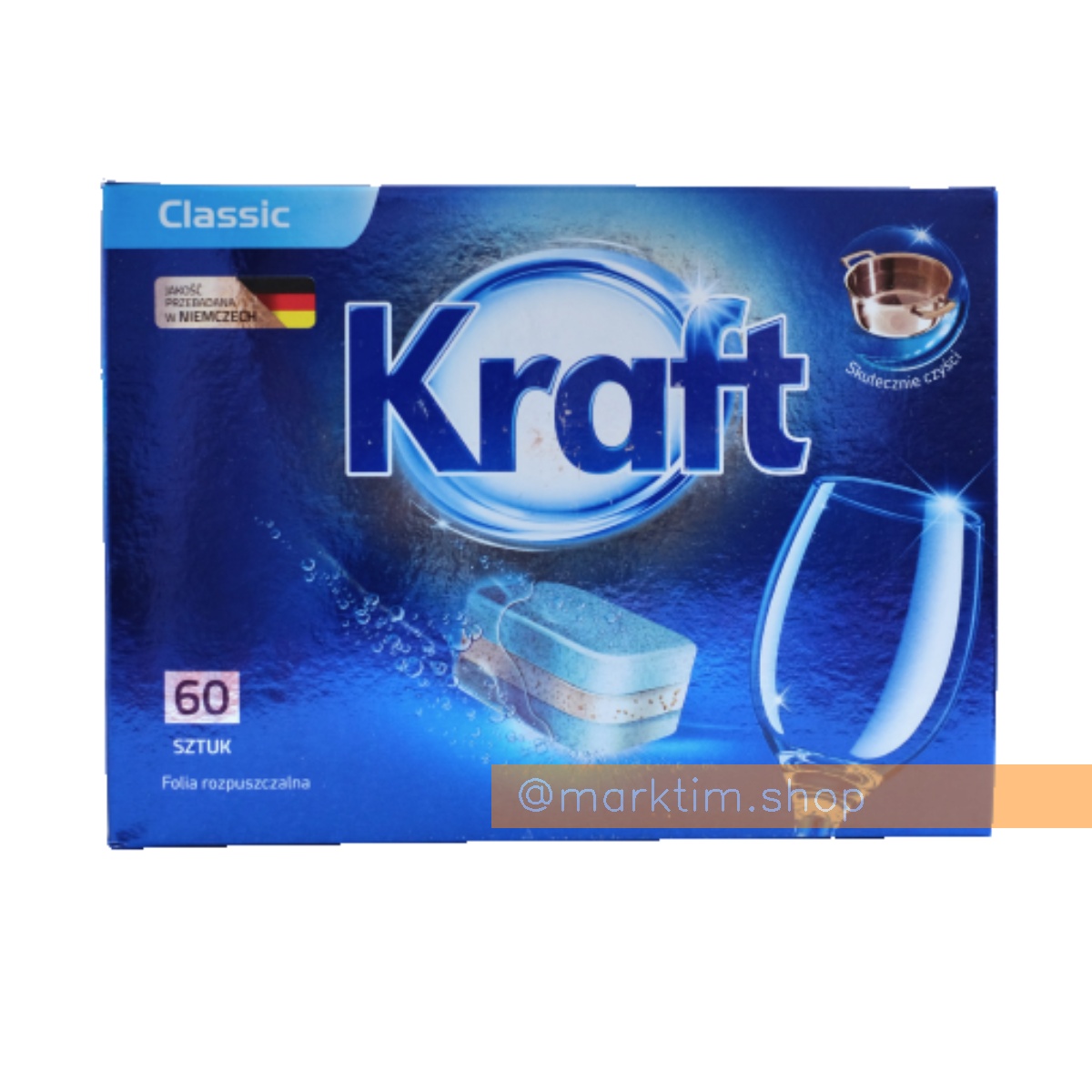 Таблетки для посудомойки Classic Kraft (60 шт)