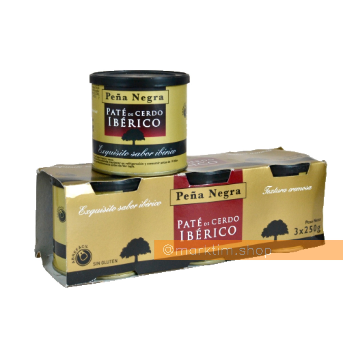 Паштет з іберійського м'яса Pena Negra (250 г)