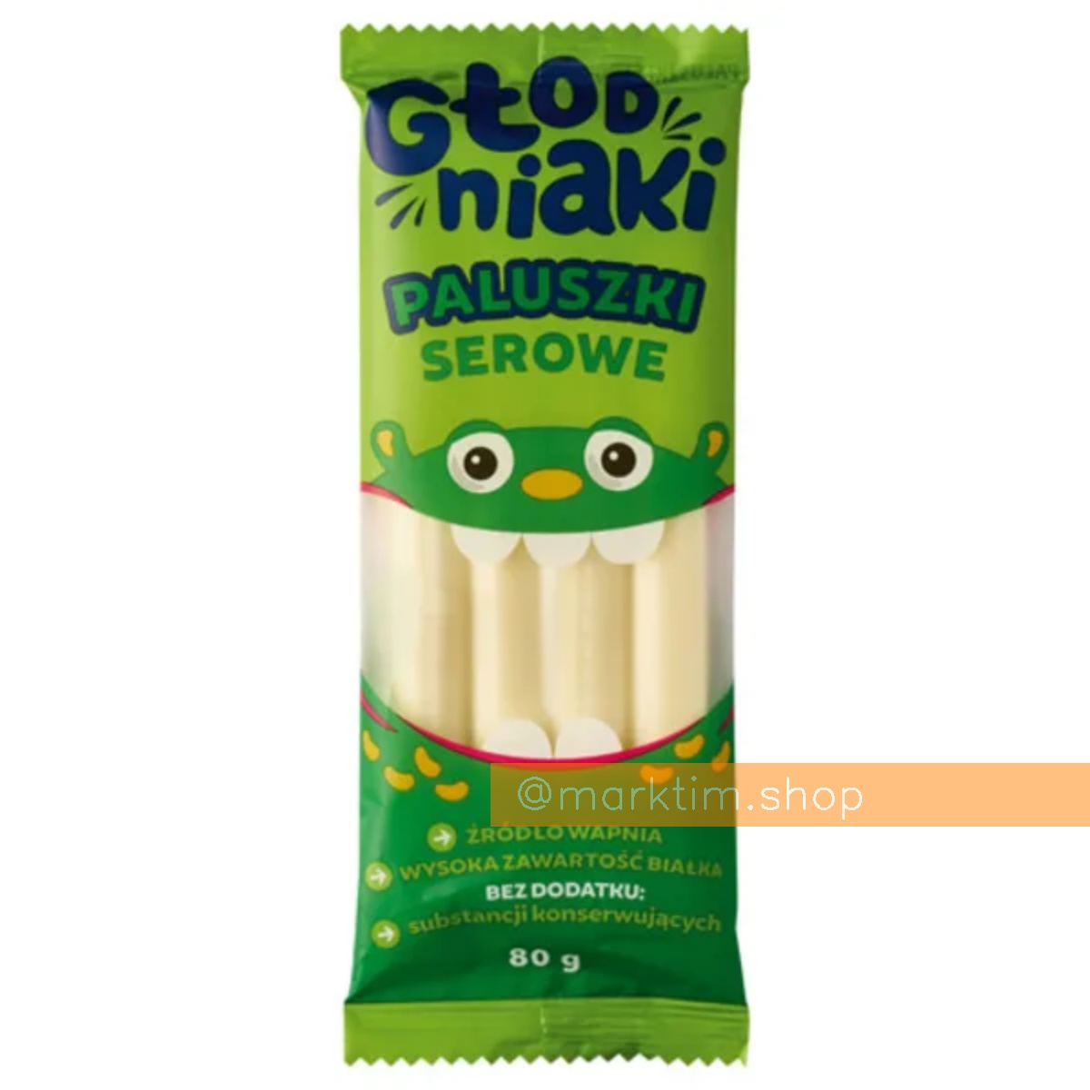 Детские сырные палочки Glodniaki Kraina Wedlin (80 г)
