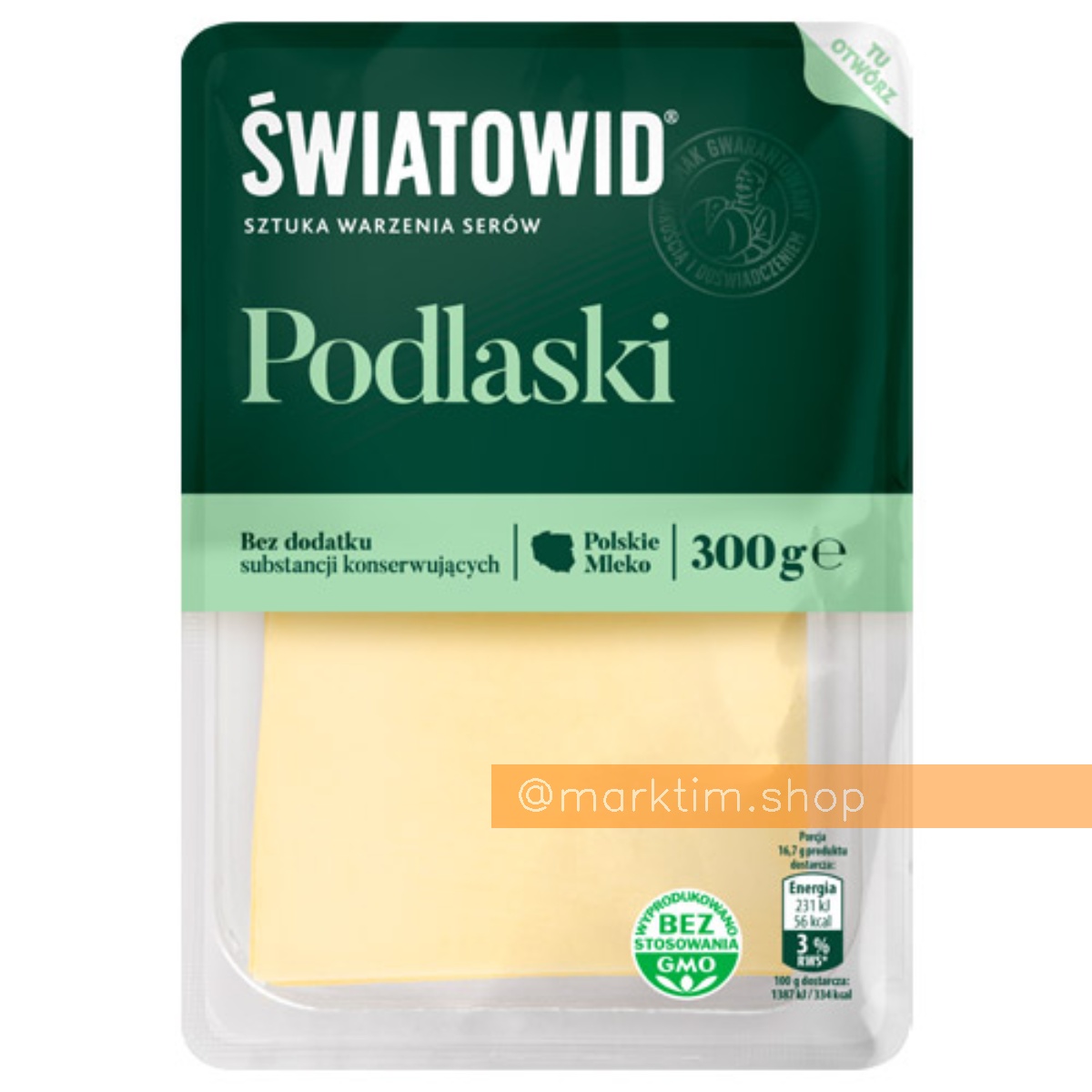 Сыр Подласки, нарезка Swiatowid (300 г)