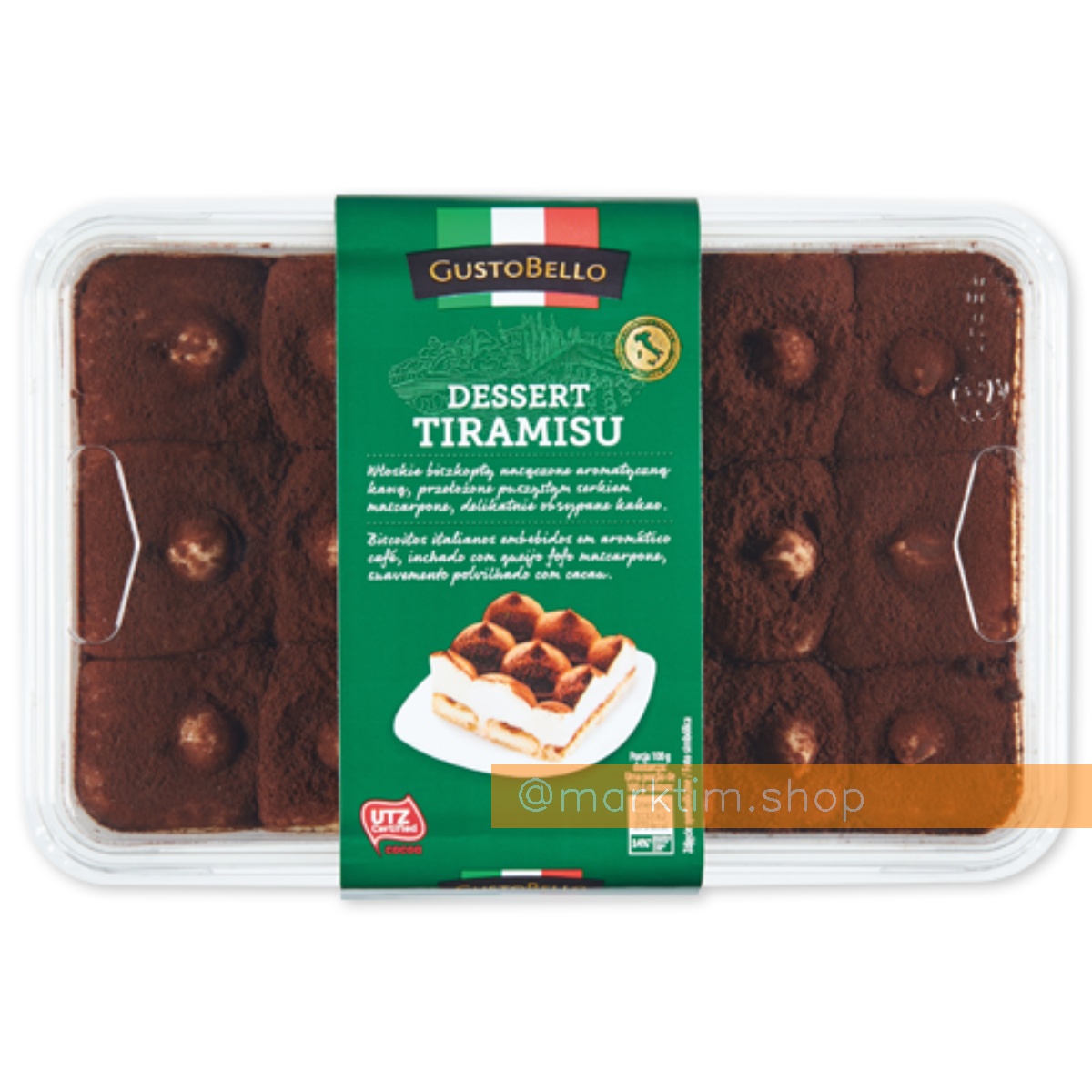 Десерт Тирамису Gusto Bello (500 г)