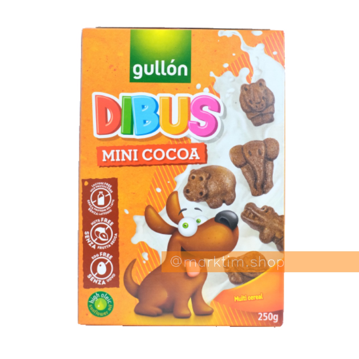 Печенье мини-какао Dibus Gullon (250 г)