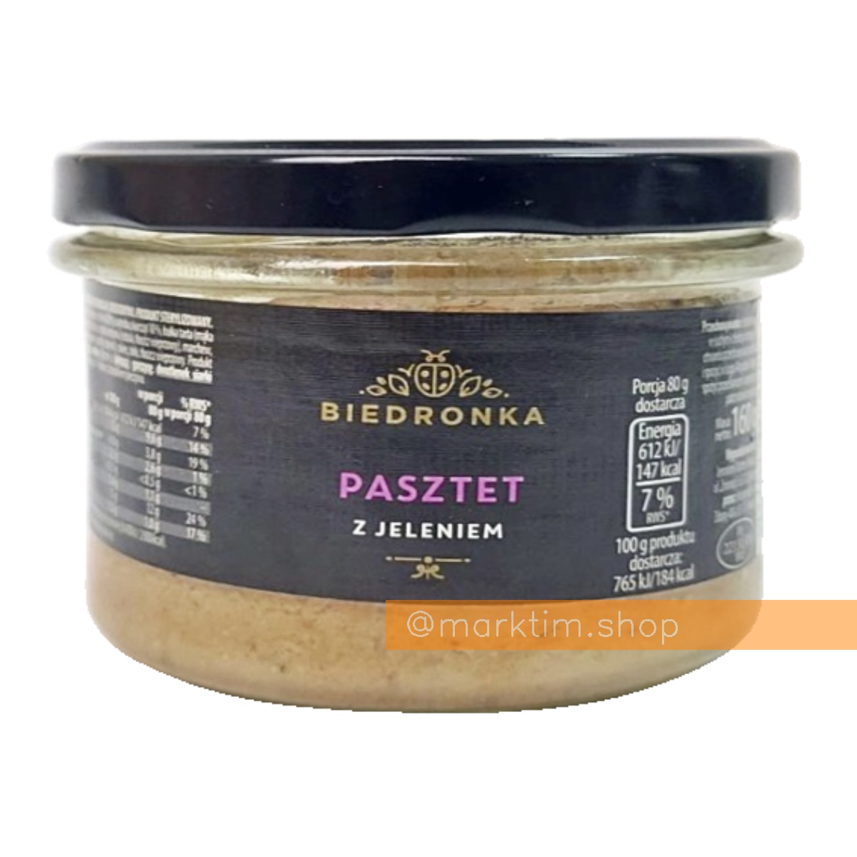 Паштет с оленем Biedronka Premium (160 г)