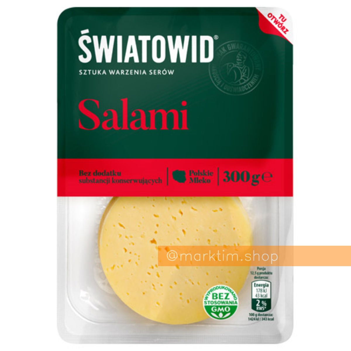 Сыр Салями, нарезка Swiatowid (300 г)