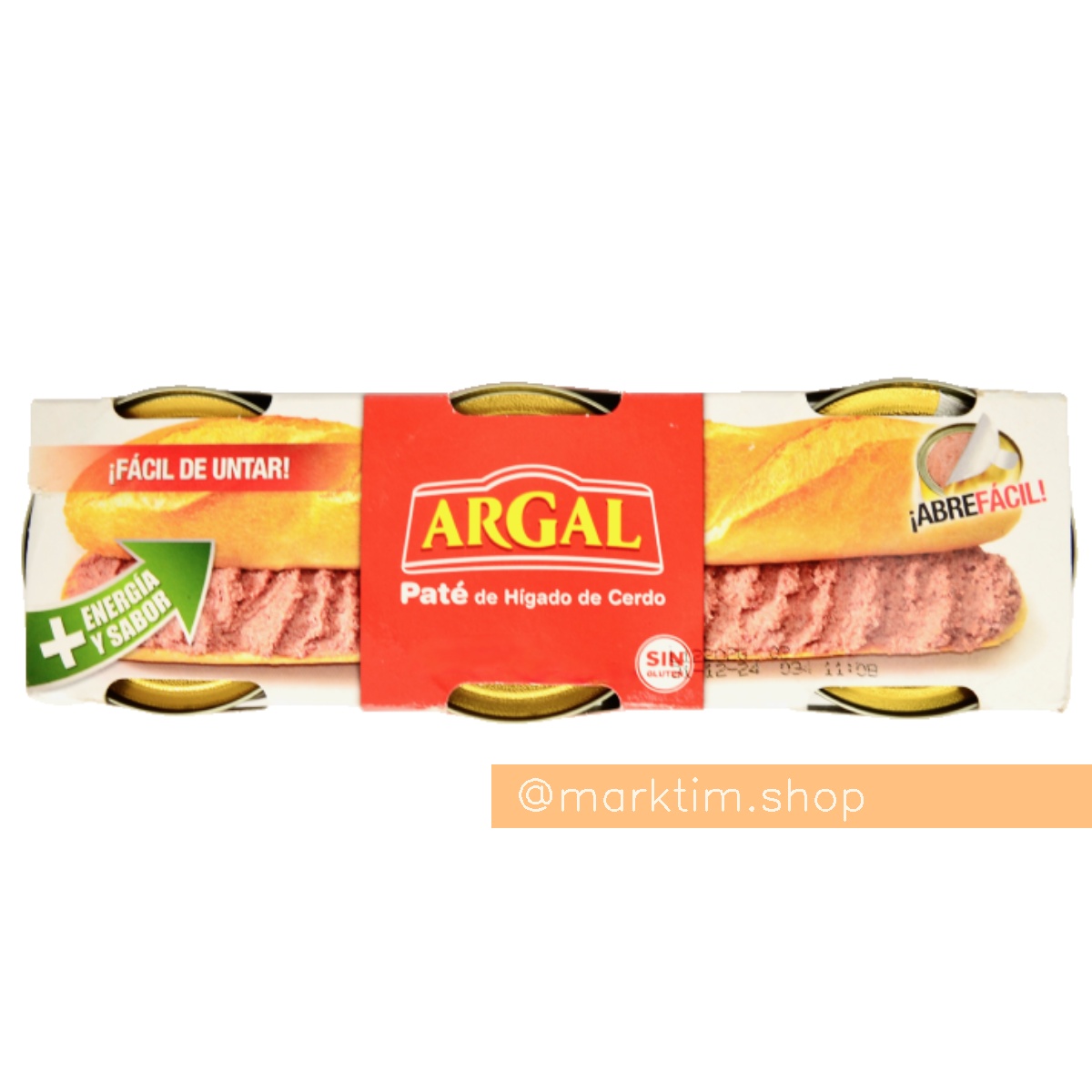 Паштет ARGAL (3x83 г)