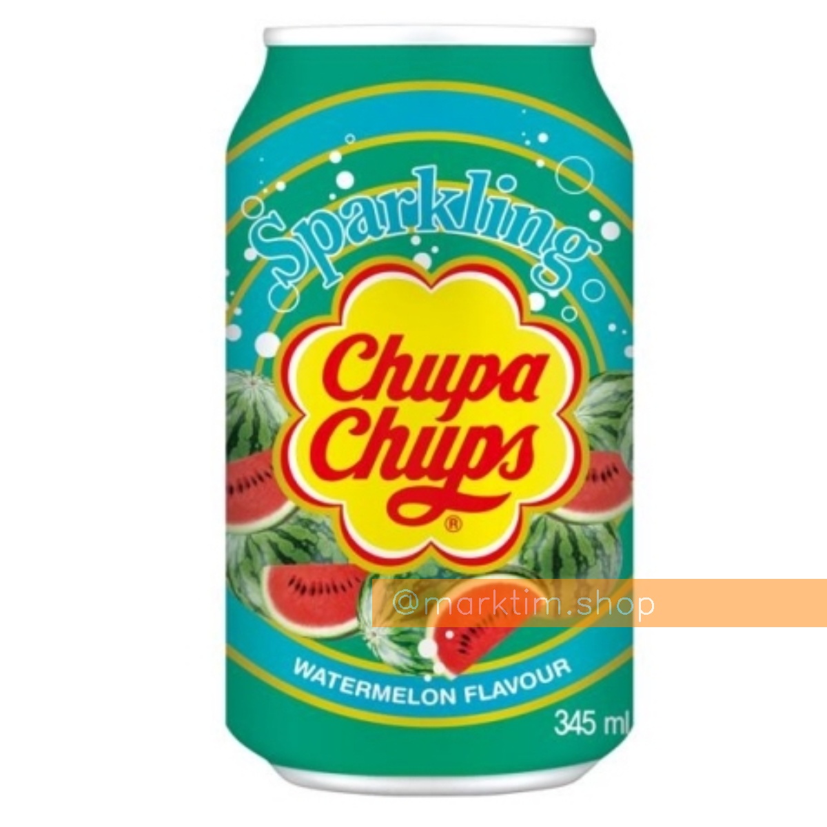 Газований напій кавун Chupa Chups (345 мл)