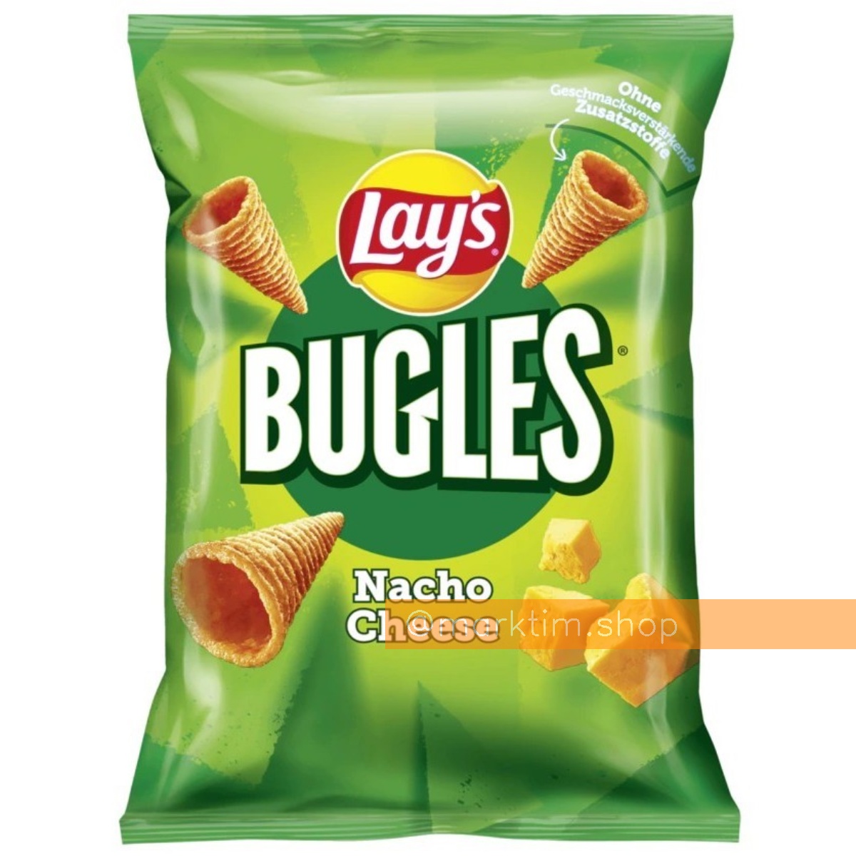 Кукурузные рожки со вкусом сыра Nacho Cheese LAY'S (110 г)