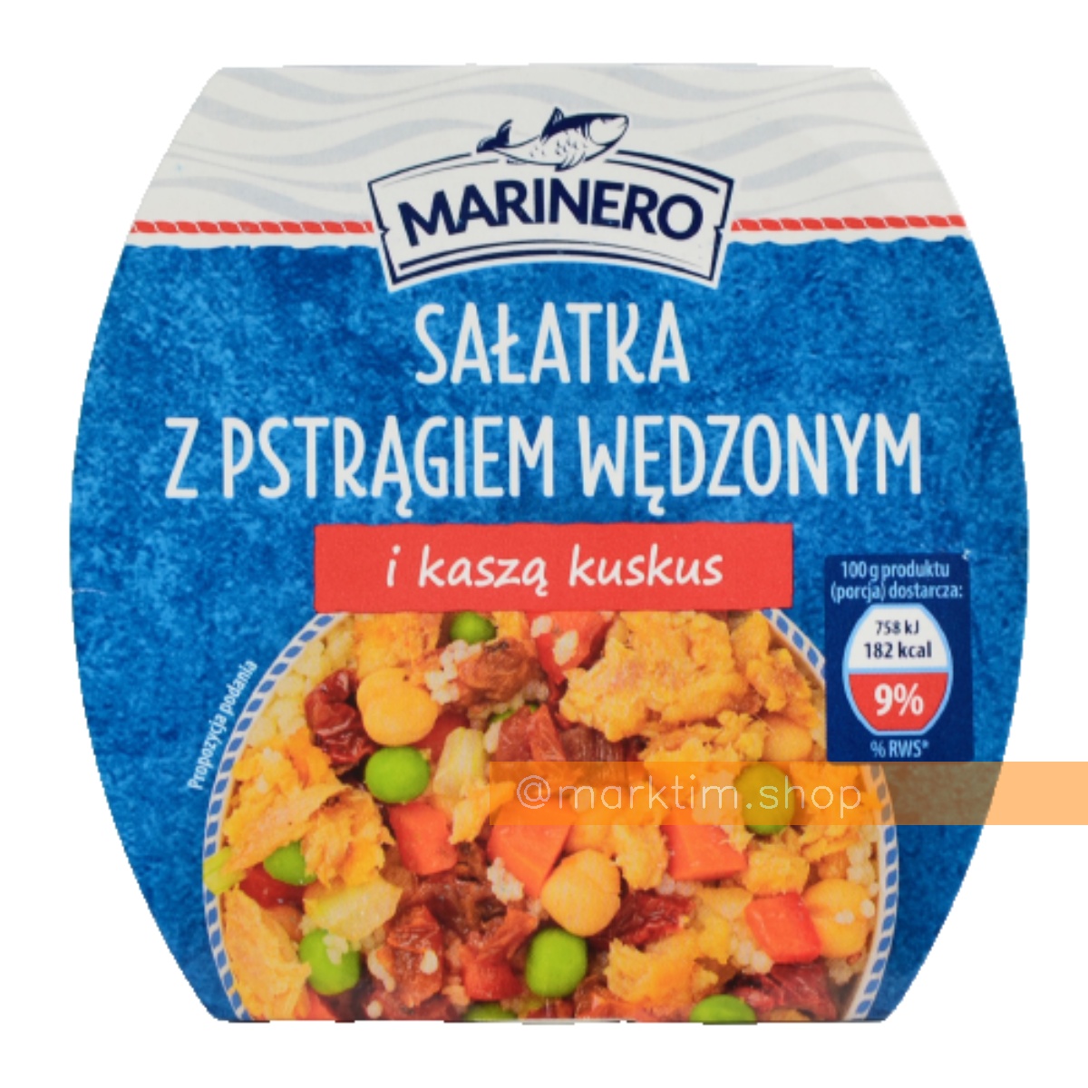 Салат с форелью и кускусом Marinero (160 г)