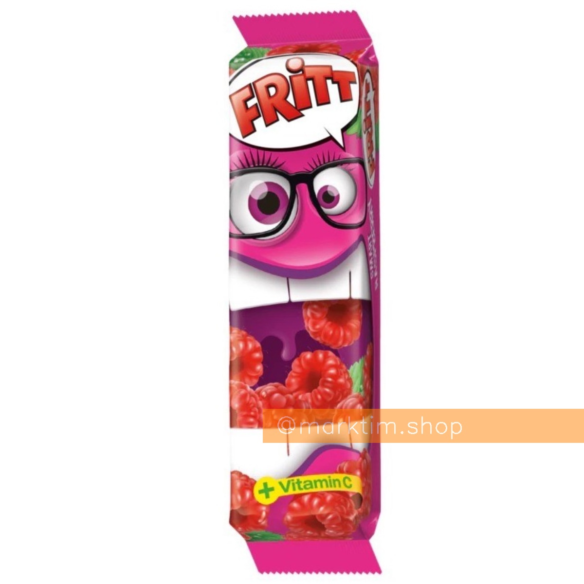 Жевательные конфеты с малиной FRITT (70 г)