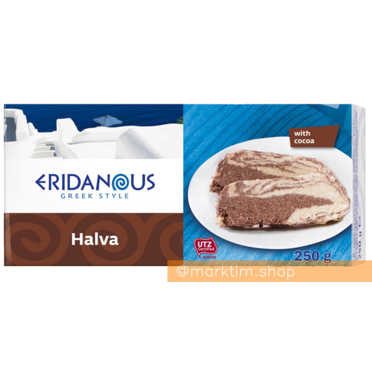 Кунжутна халва з какао (250 г)