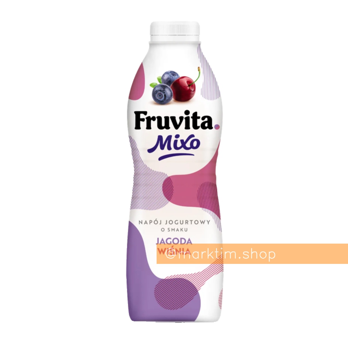Питьевой йогурт черника и вишня Mixo Fruvita (700 г)