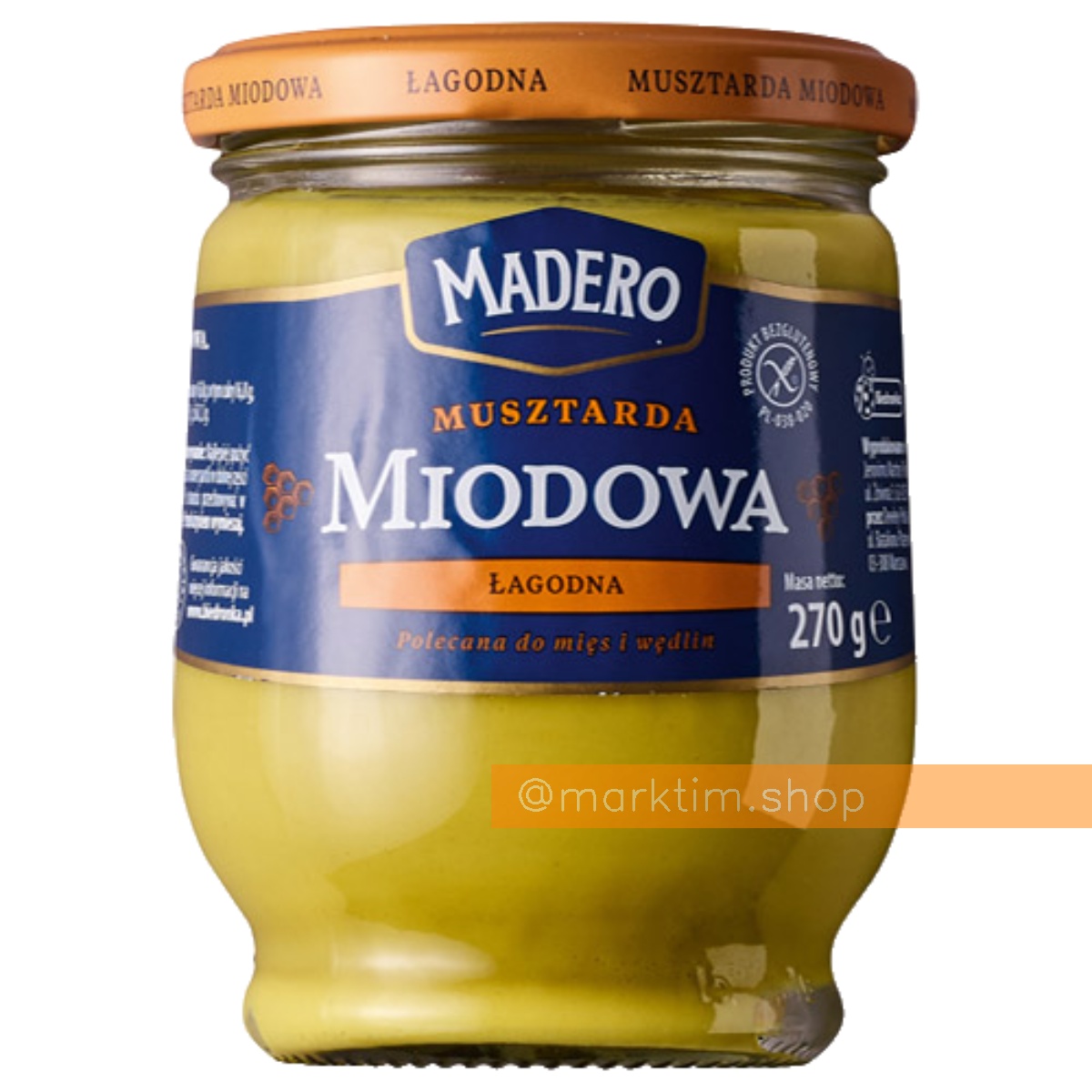 Горчица Медовая Madero Premium (270 г)