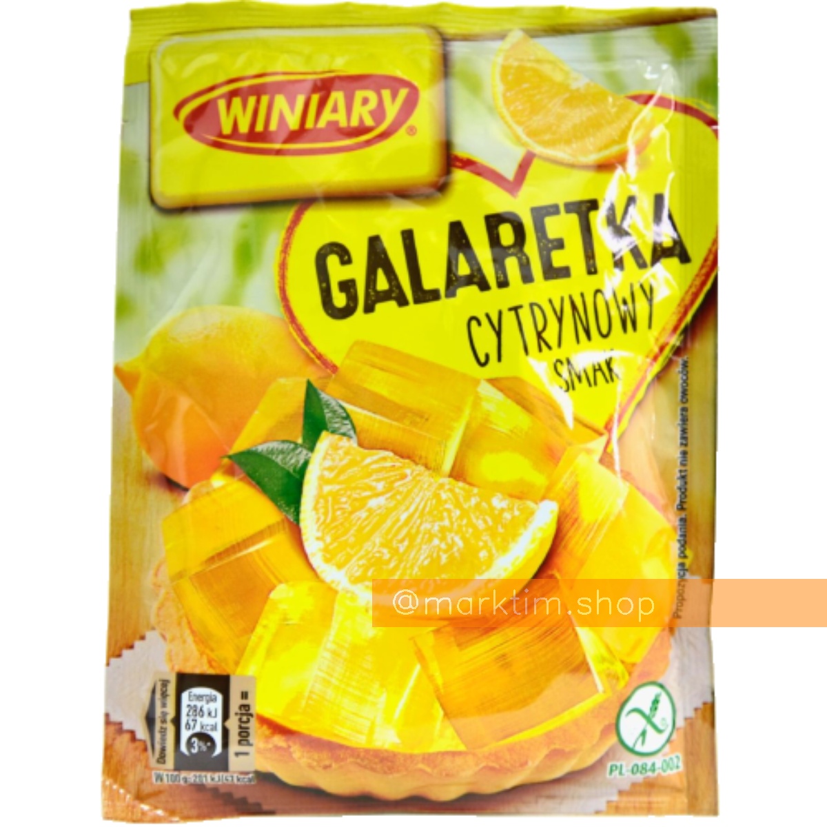 Желе со вкусом лимона Winiary (71 г)