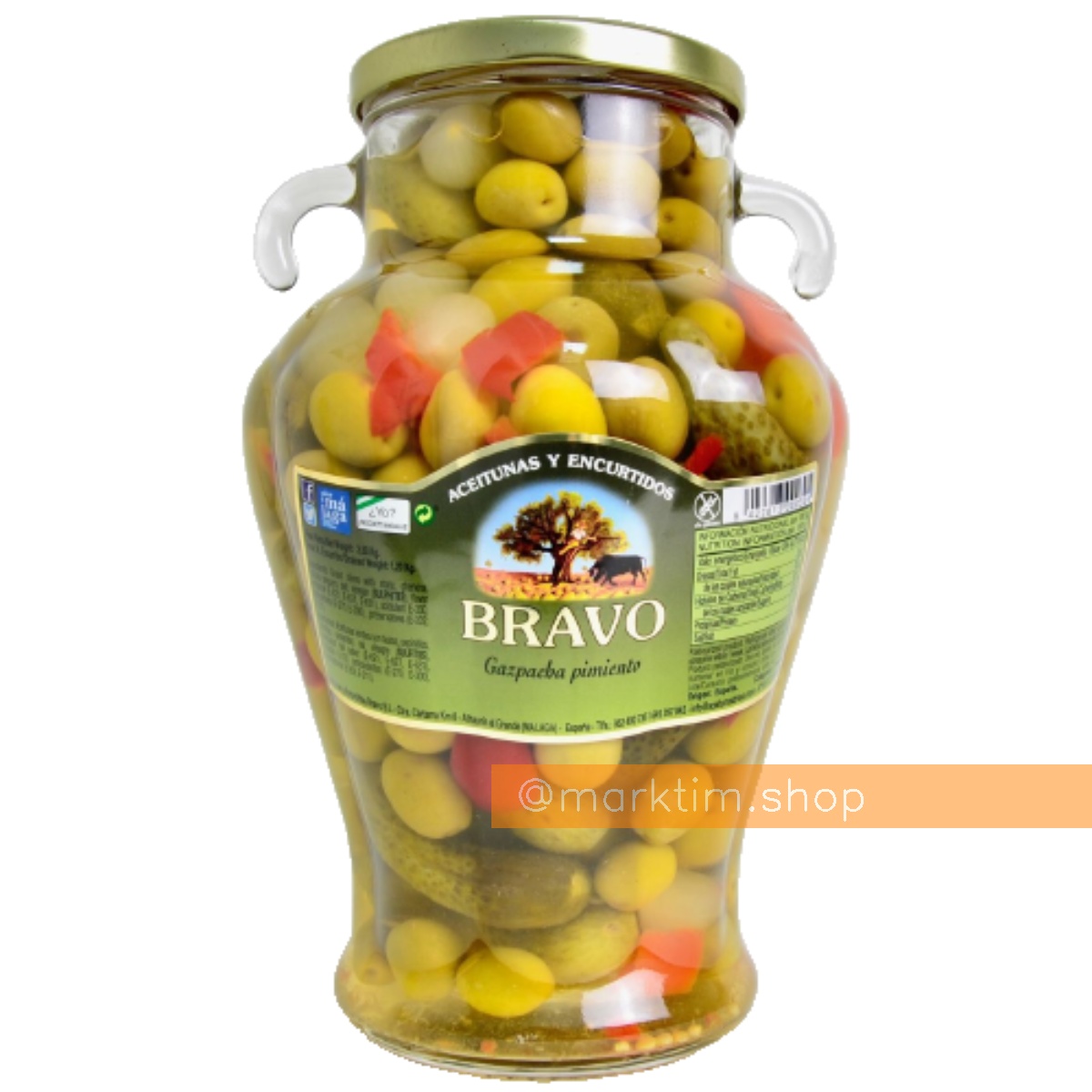 Оливковий коктейль амфора Bravo (2.5 кг)