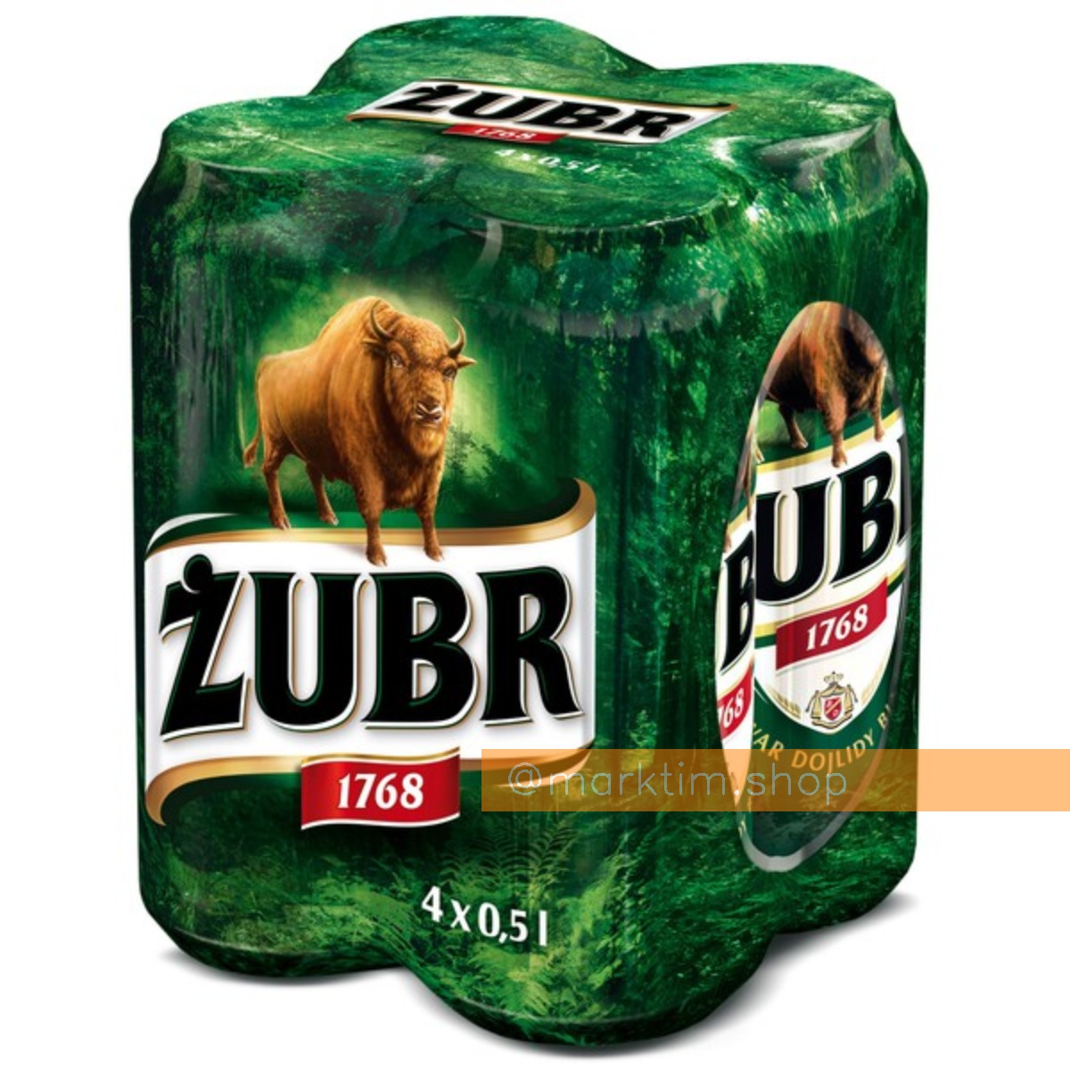 Пиво Zubr (500 мл)