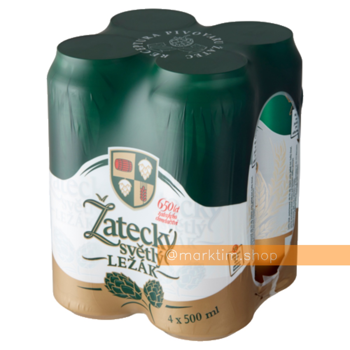 Пиво светлое Жатецкий Zatecky (500 мл)