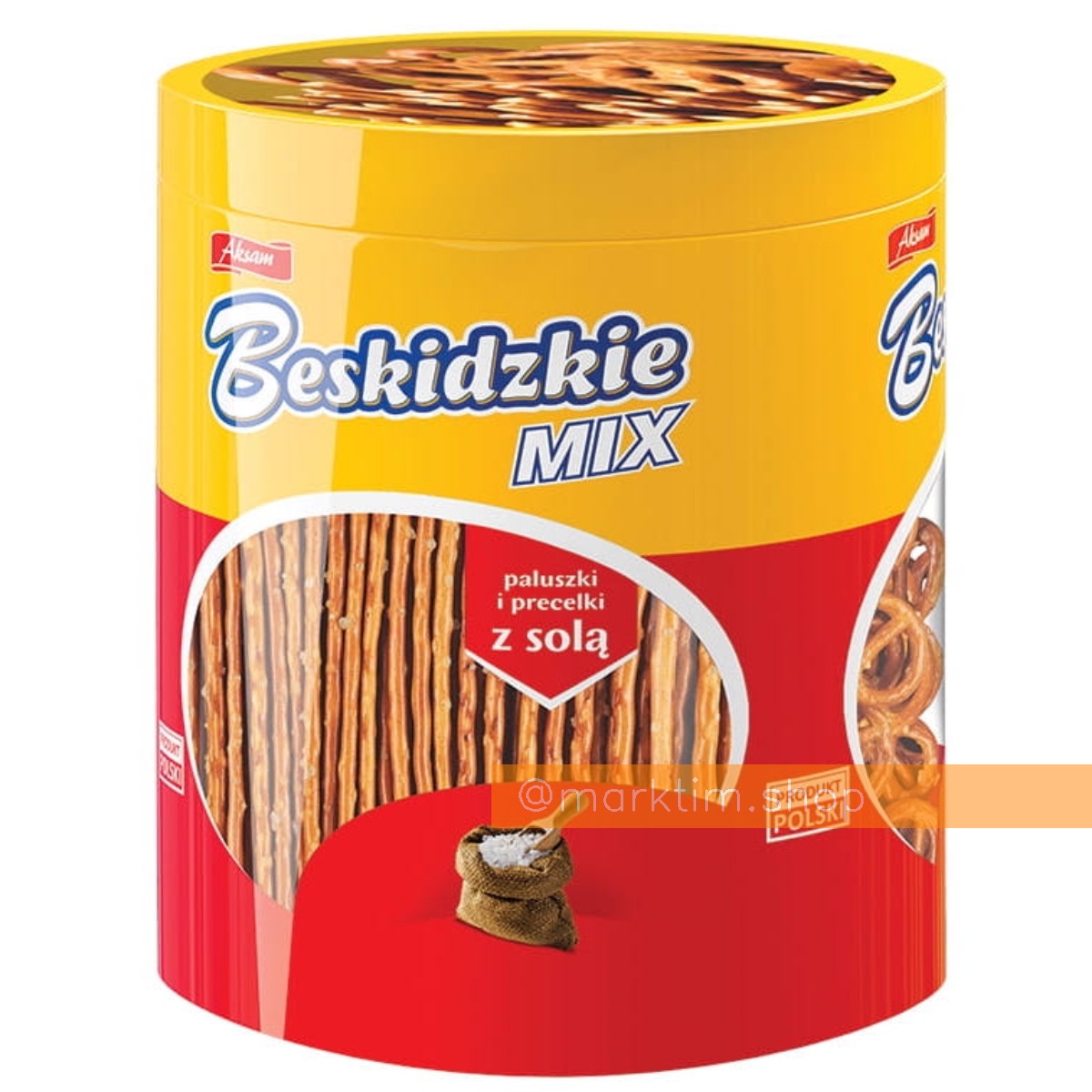 Соленые крендельки и соломка Beskidzkie (275 г)