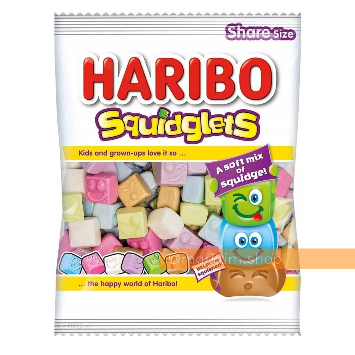Жевательные конфеты Squidgies Haribo (160 г)