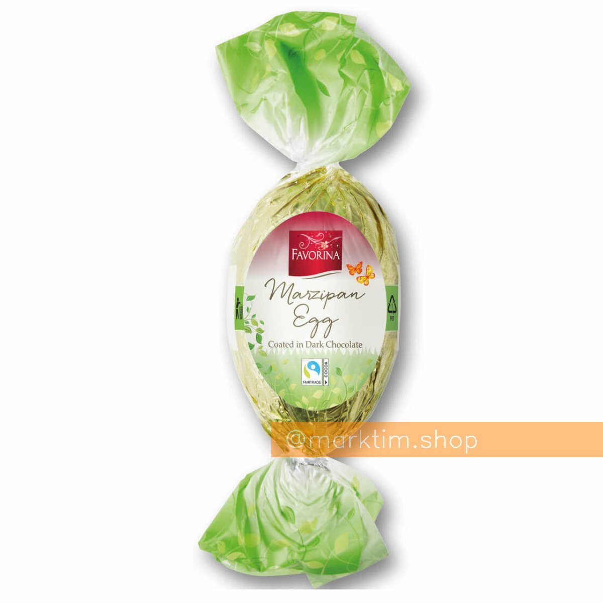 Марципановое яйцо в темном шоколаде Favorina (175 г)