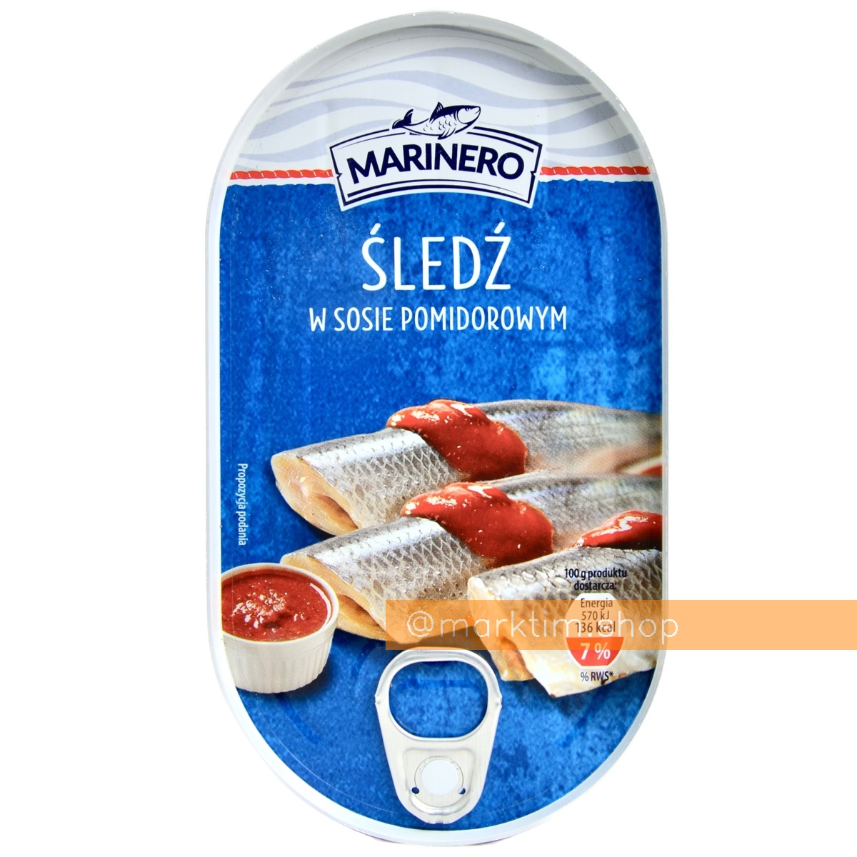 Сельдь в томатном соусе Marinero (170 г)