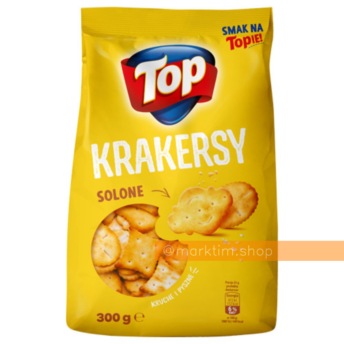 Крекери з сіллю TOP (300 г)