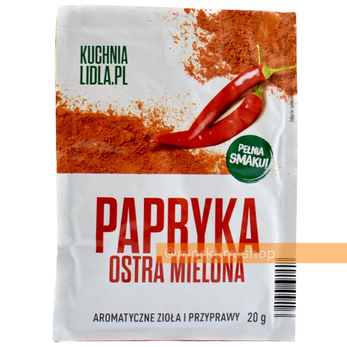 Паприка гостра мелена Kuchnia-Lidla.pl (20 г)