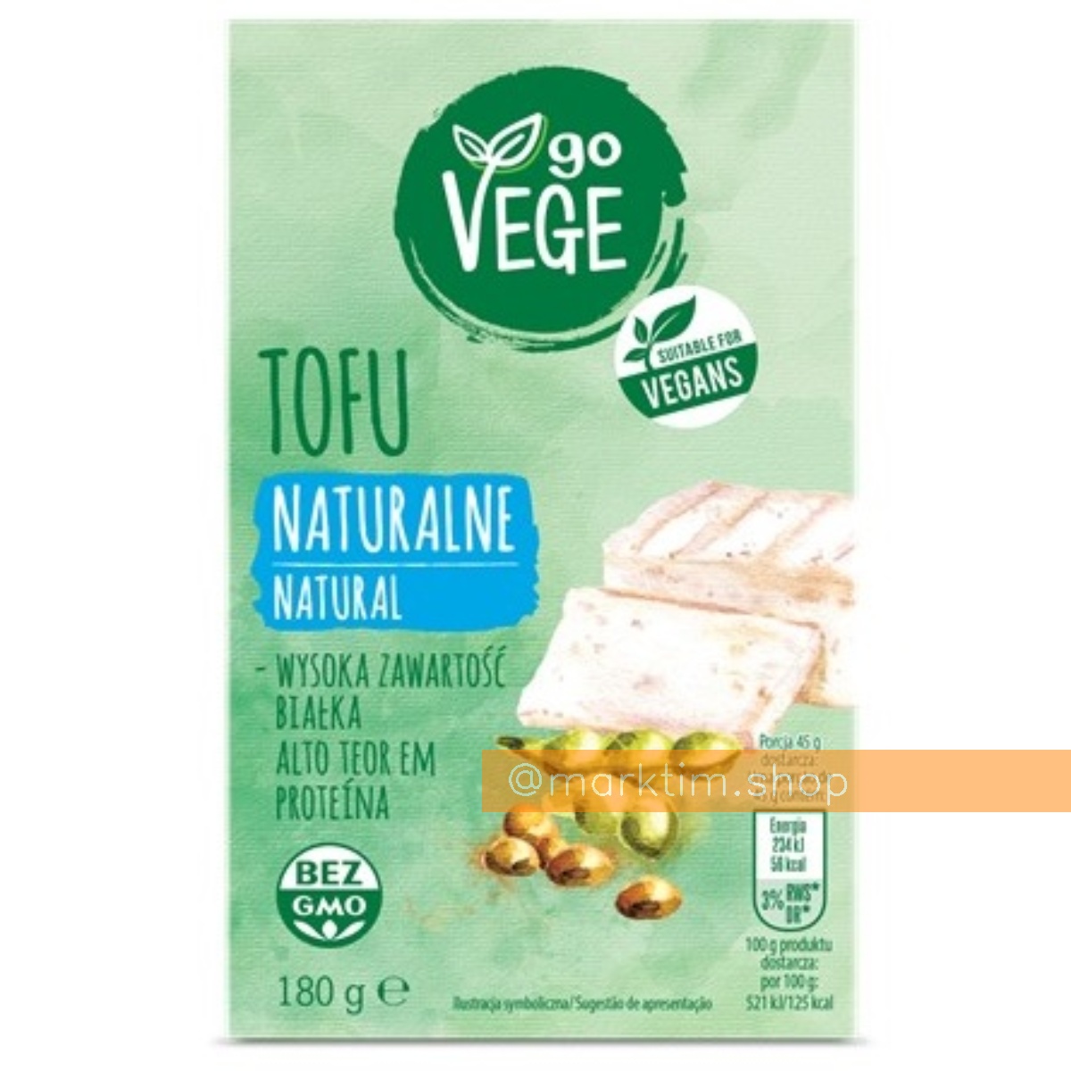 Соєвий сир Тофу goVege (180 г)