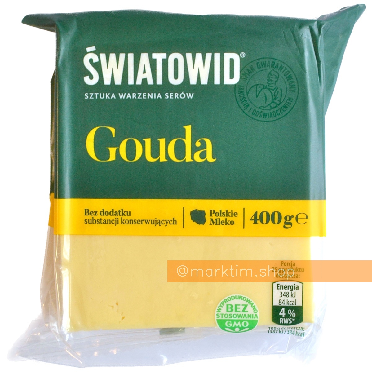 Сыр Гауда брусок Swiatowid (400 г)