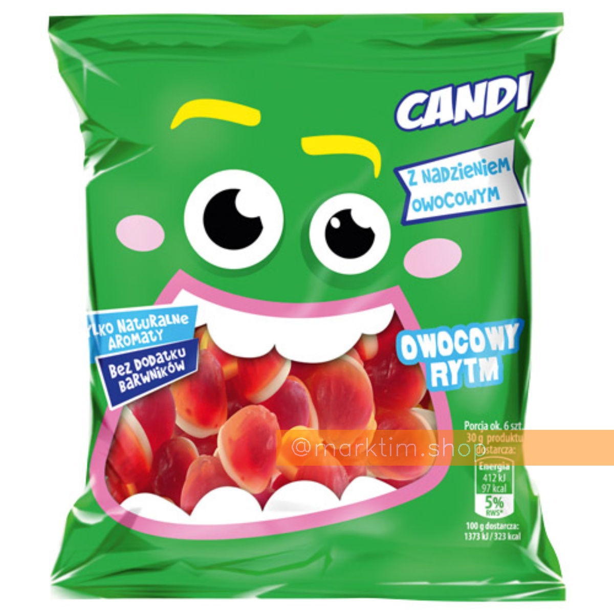 Жевательные конфеты Owocowy Rytm Candi (200 г)