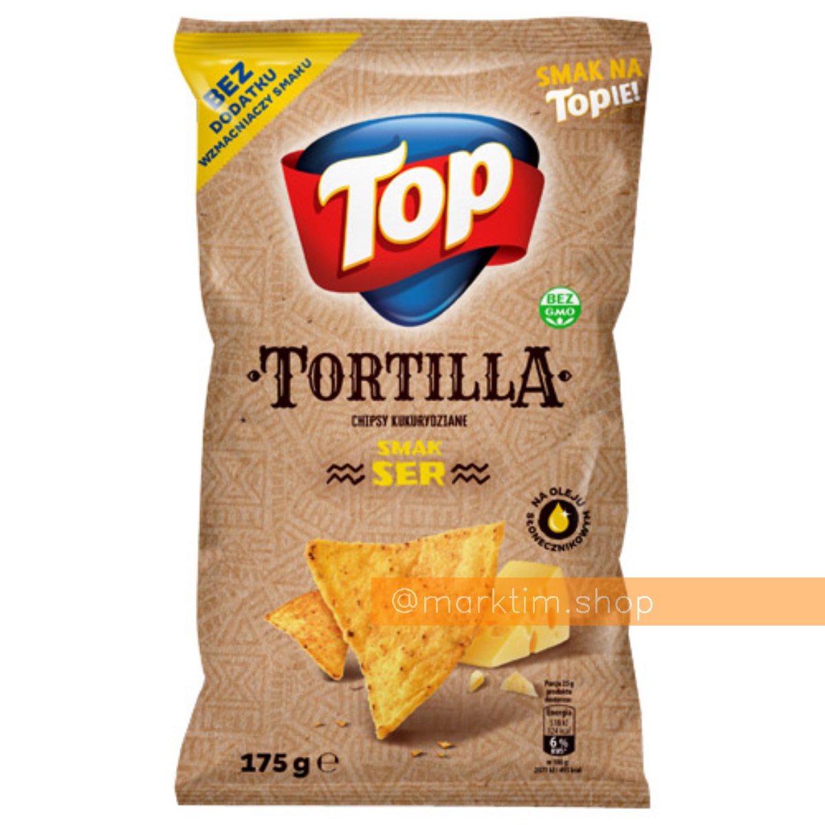 Чипсы-тортилла с сыром TOP (150 г)
