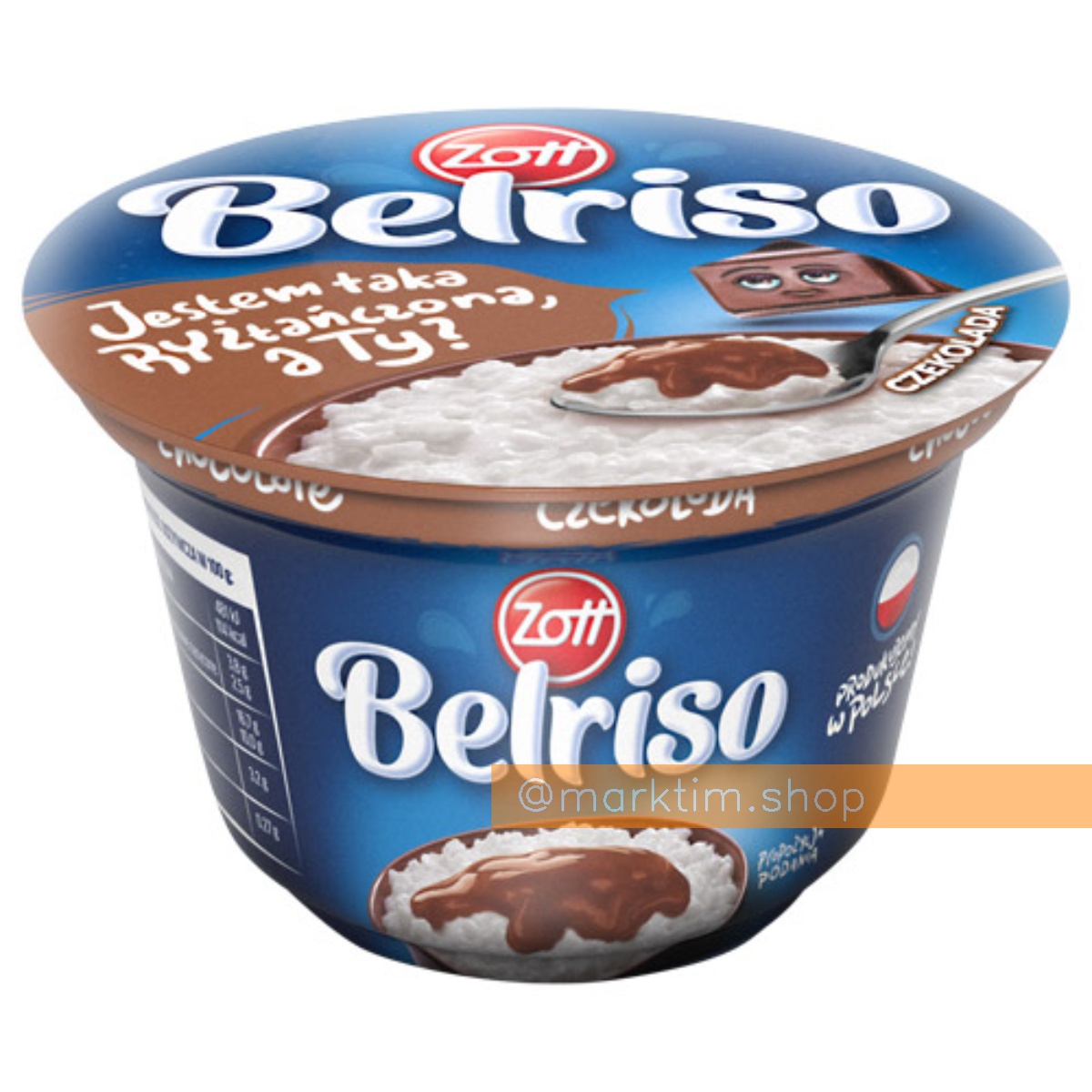 Рисовый пудинг шоколадный Belriso (200 г)