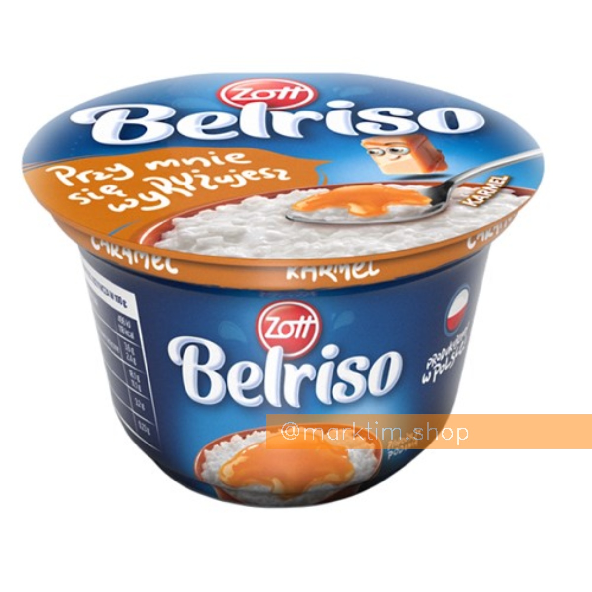 Рисовий пудинг карамельний Belriso (200 г)