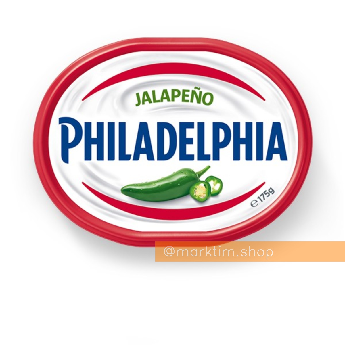 Вершковий сир із халапеньйо Jalapeño Philadelphia (175 г)