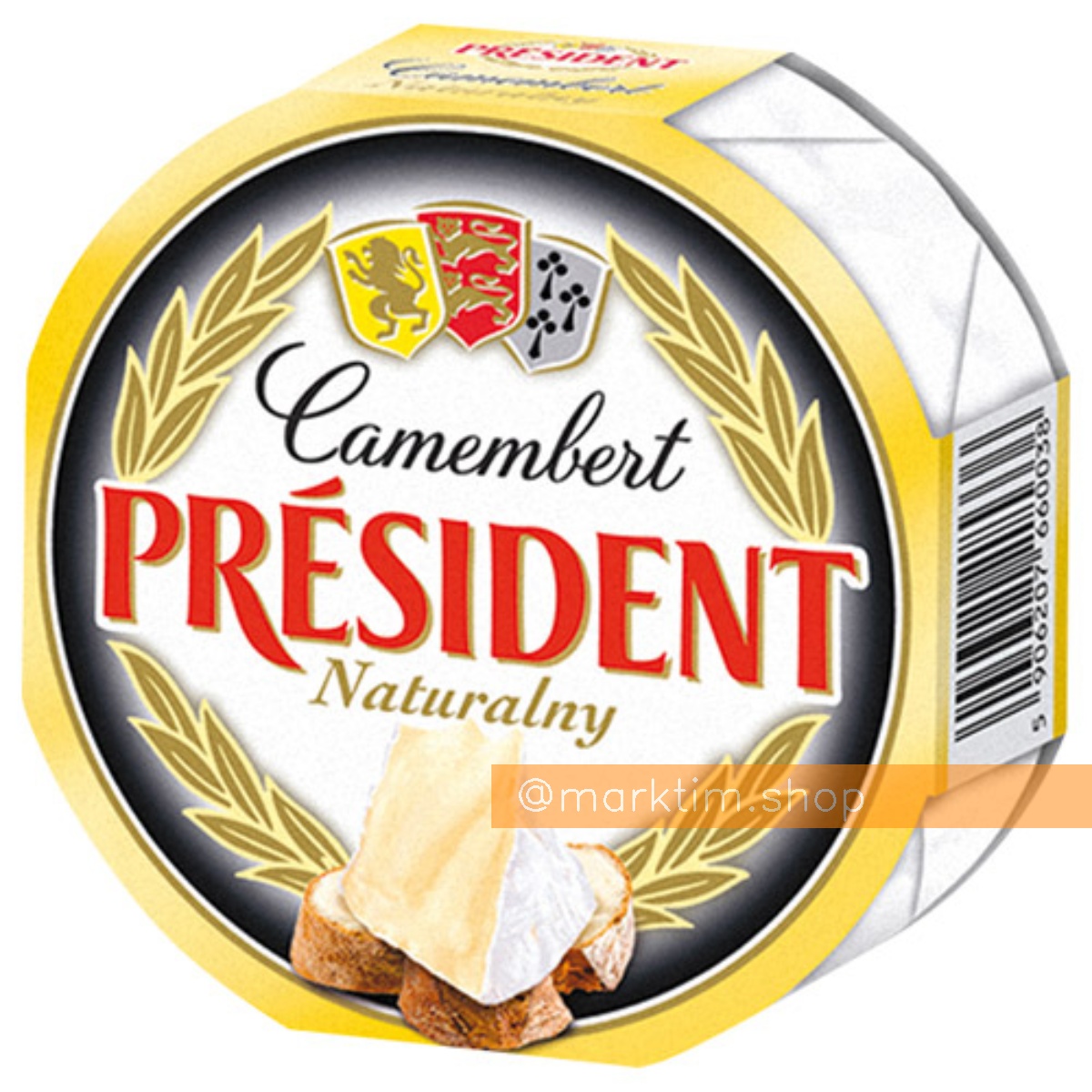 Камамбер натуральний PRESIDENT (120 г)