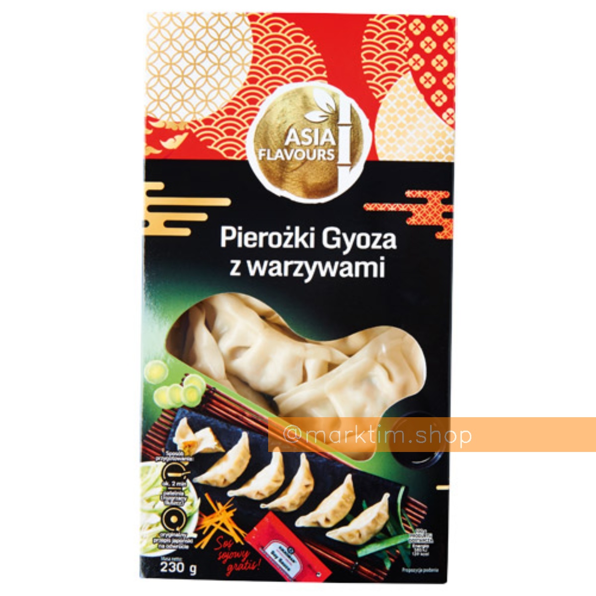 Пельмени Гьоза с овощами Asia Flavours (230 г)