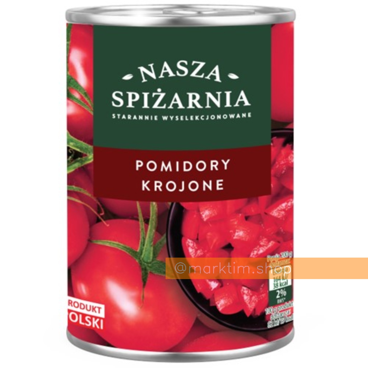 Томати кубиками NASZA SPIZARNIA (400 г)