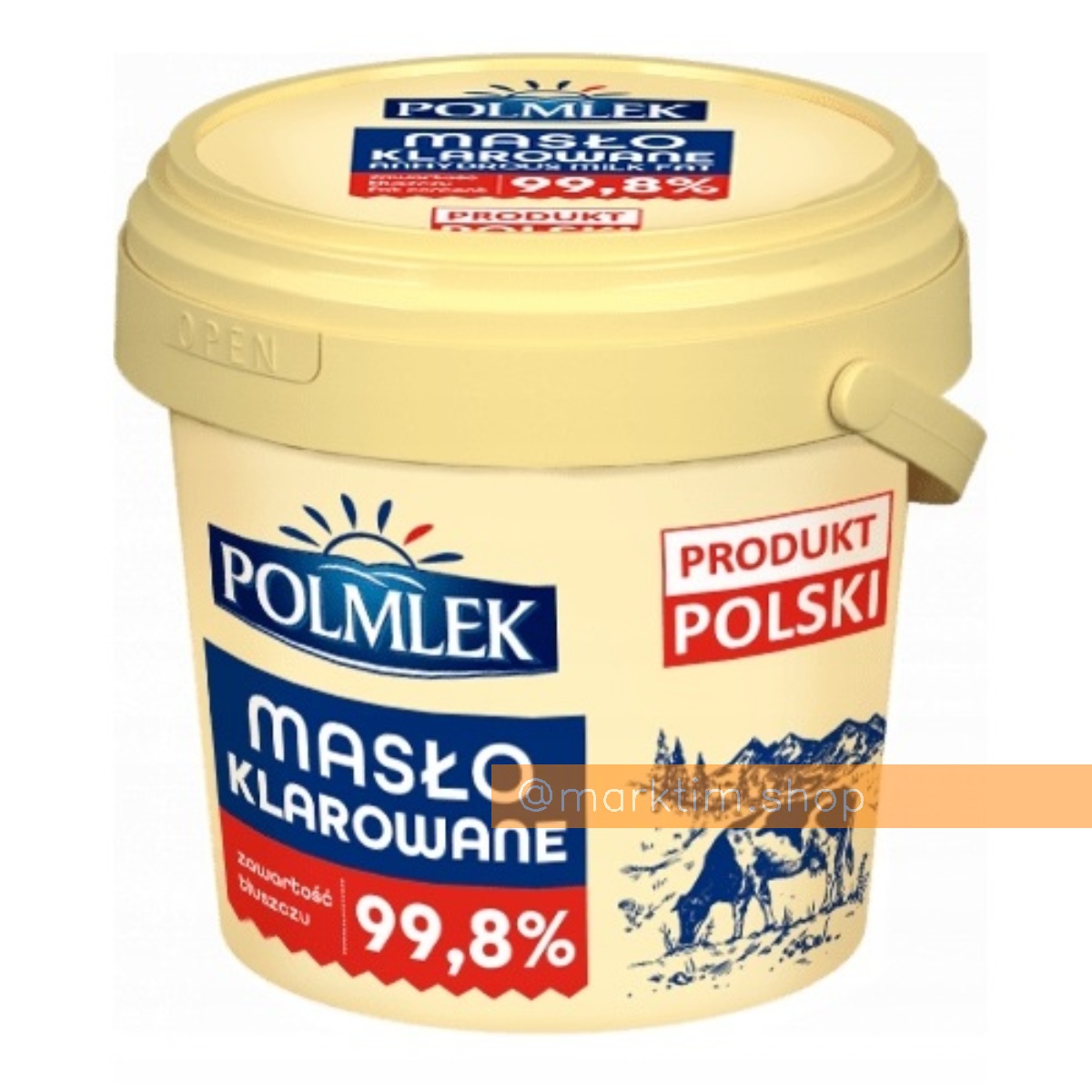 Розтоплене вершкове масло Polmlek (500 г)