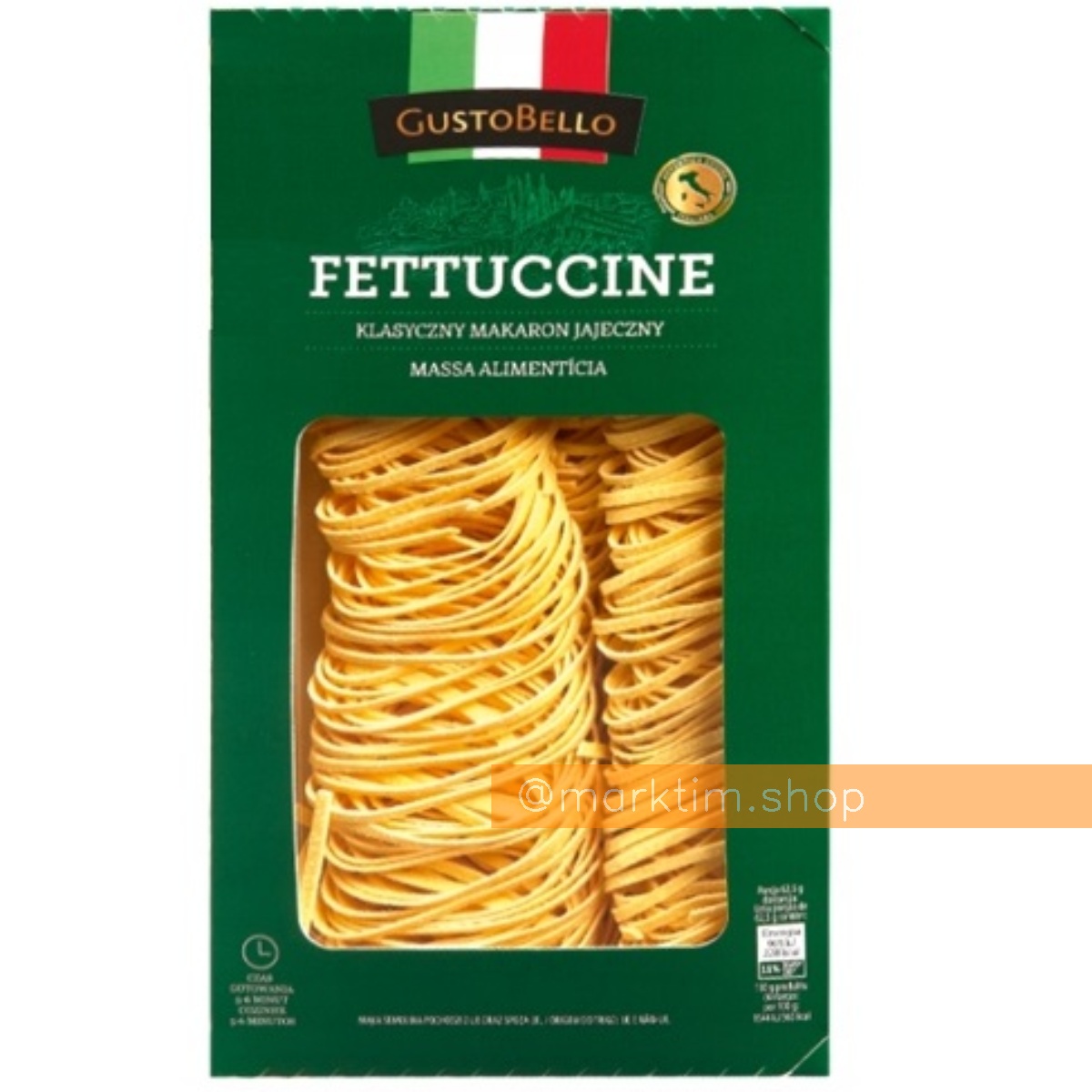 Паста яєчна феттучіні Gusto Bello (250 г)