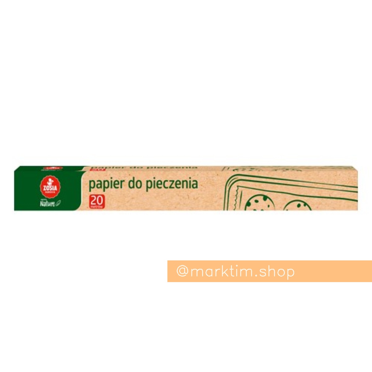 Бумага для выпечки Zosia Samosia (20 м)