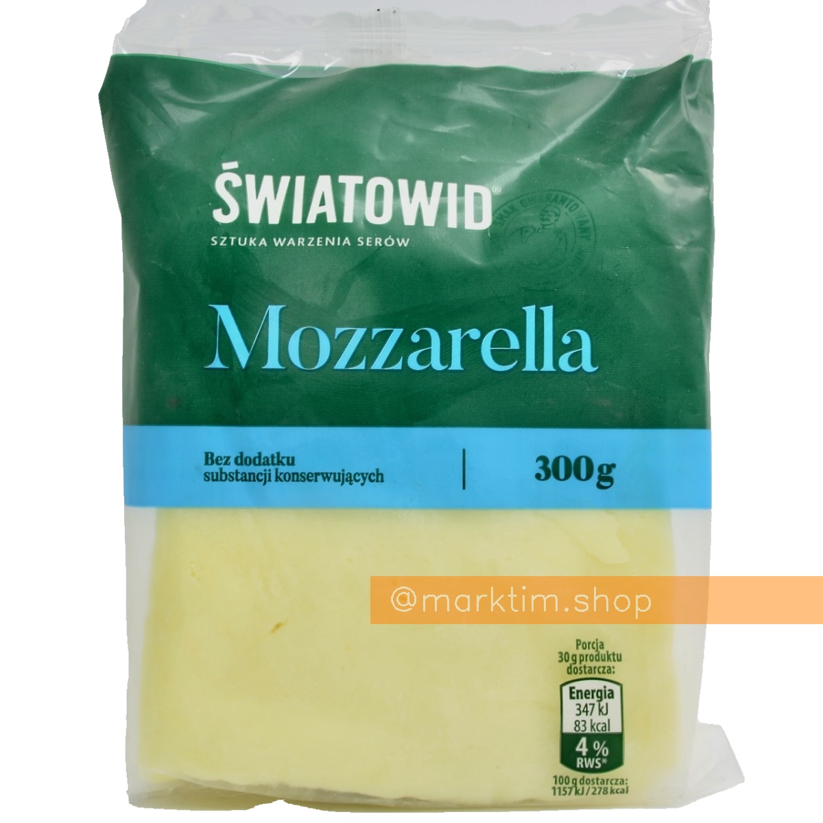 Сыр Моцарелла SWIATOWID (300 г)