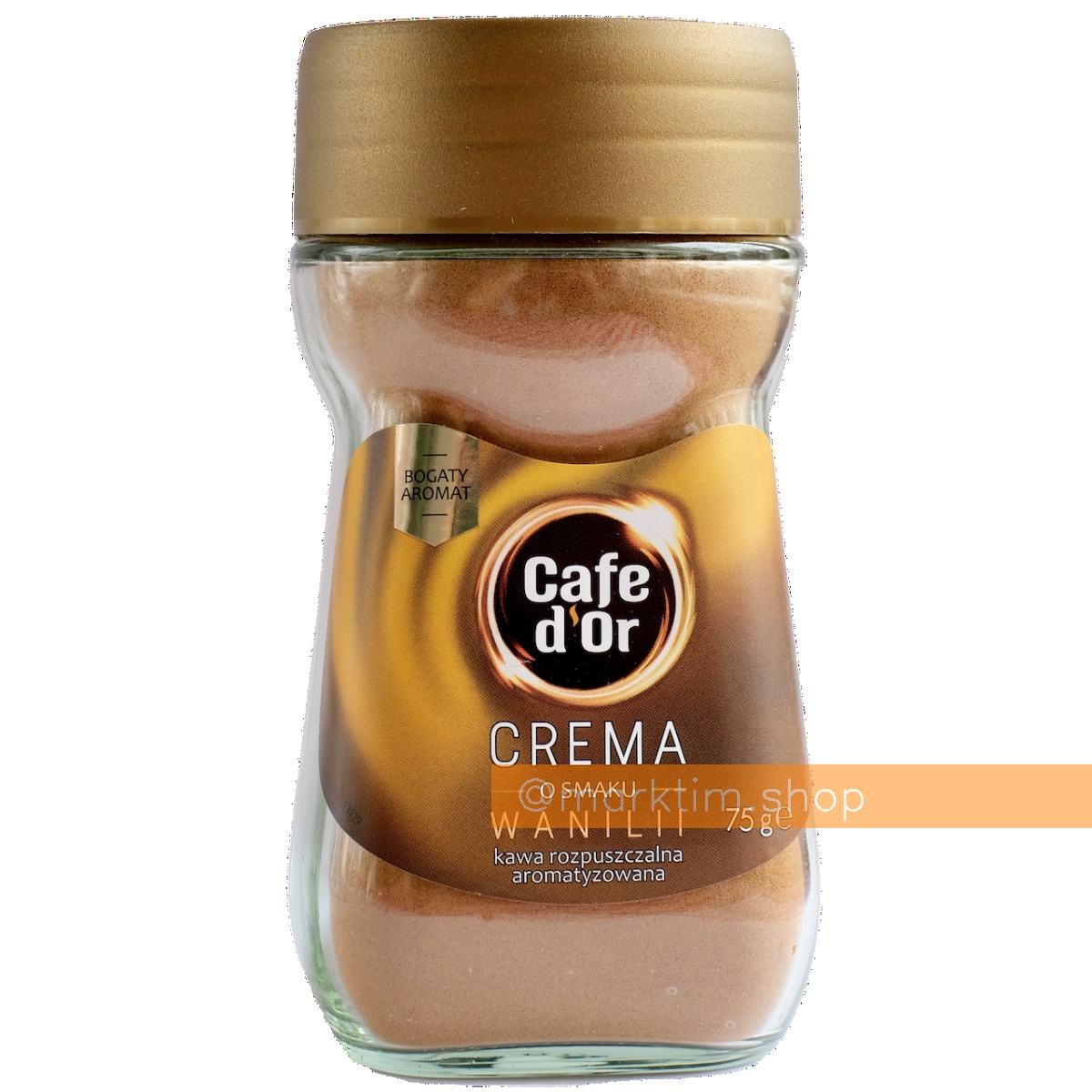 Кофе растворимый со вкусом ванили Cafe d'Or Crema (75 г)