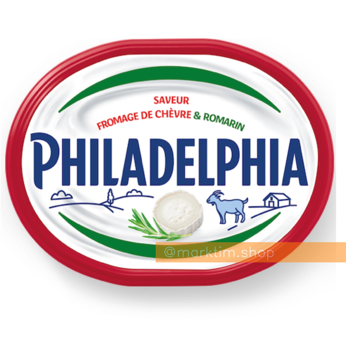 Вершковий сир із козячого молока з розмарином PHILADELPHIA (150 г)
