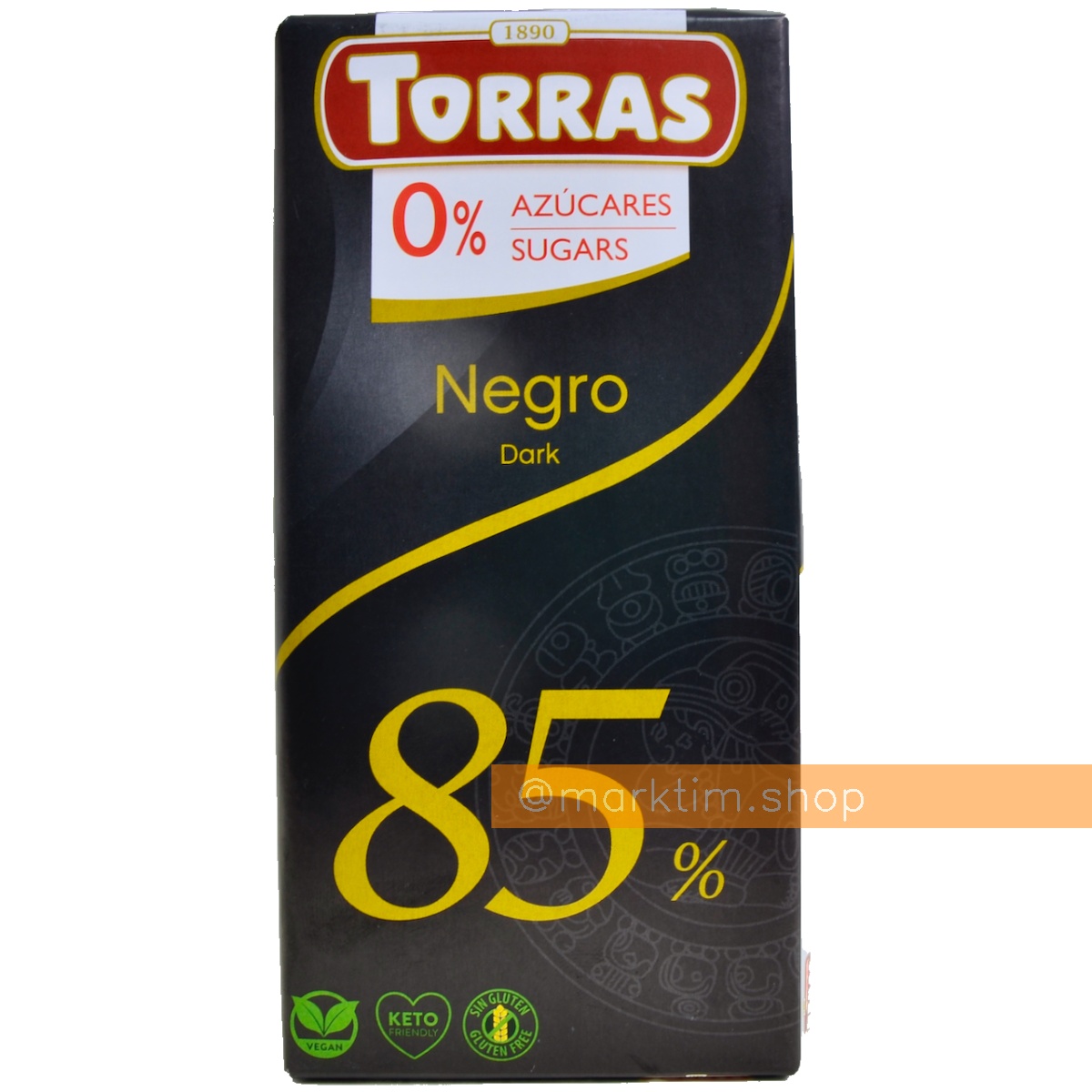 Шоколад экстрачерный без сахара 85% Torras (75 г)