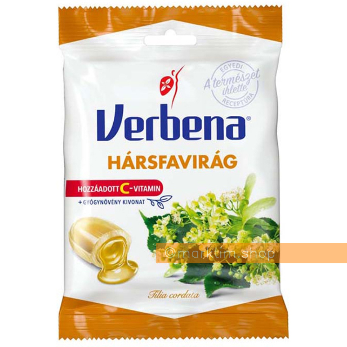 Леденцы с экстрактом трав и липы VERBENA (60 г)