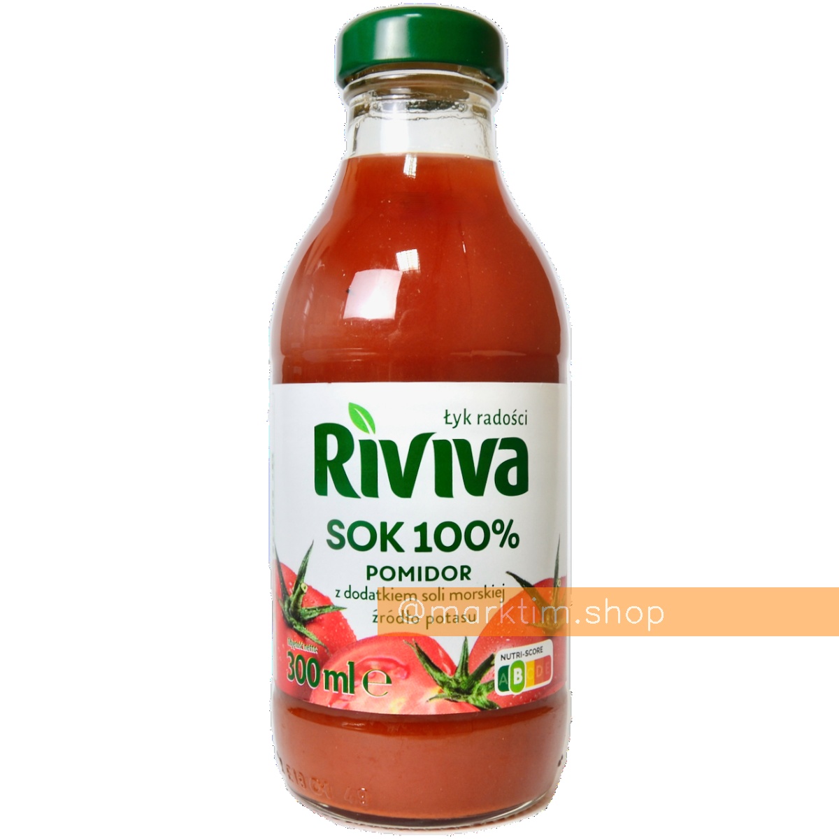 Сік овочевий томат з морською сіллю RIVIVA (300 мл)