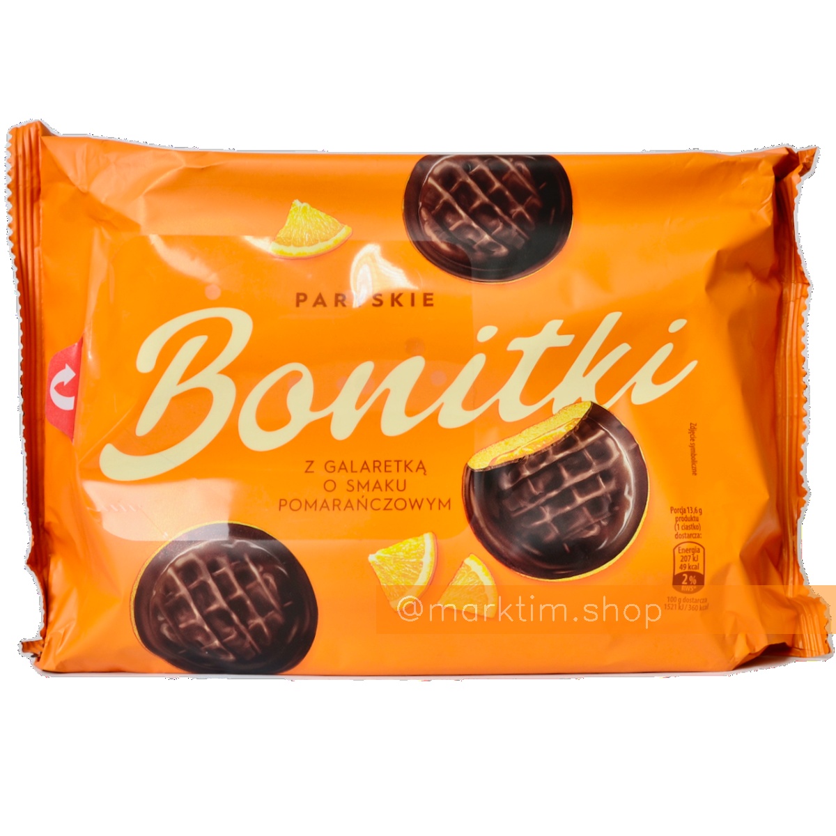 Печенье с апельсиновой галареткой Парижские Paryskie BONITKI (300 г)